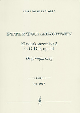 Pyotr Ilyich Tchaikovsky - Konzert G-Dur Nr.2 op.44 (Originalfassung)