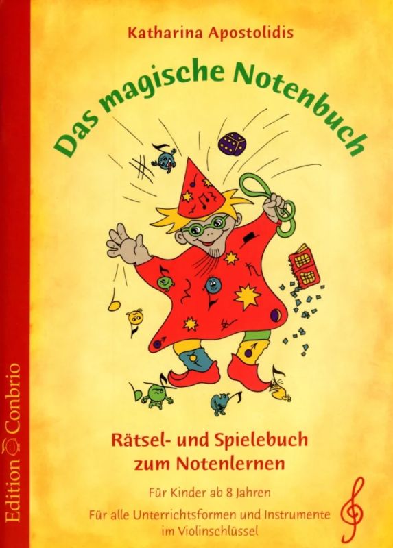Katharina Apostolidis - Das magische Notenbuch (Violinschlüssel)