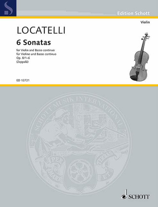 Pietro Antonio Locatelli - 6 Sonatas
