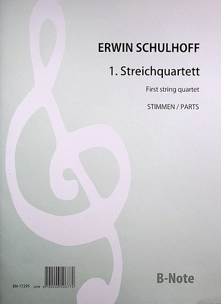 Erwin Schulhoff - Streichquartett Nr. 1