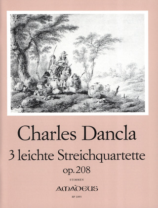 Charles Dancla - 3 Leichte Streichquartette Op 208