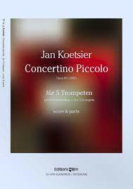 Jan Koetsier - Concertino piccolo op. 101