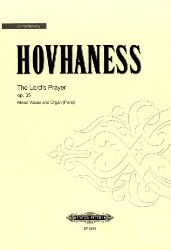 Alan Hovhaness - The Lord's Prayer op. 35 (0)
