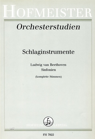 Ludwig van Beethoven: Orchesterstudien für Schlaginstrumente: Beethoven-Sinfonien