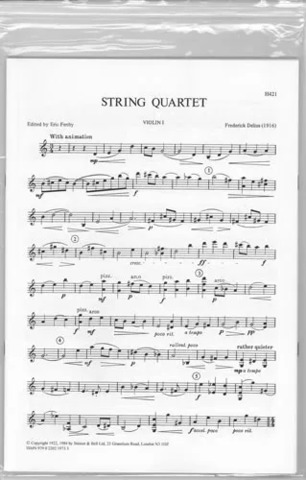 Frederick Delius - String Quartet
