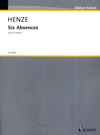 Hans Werner Henze - Six Absences