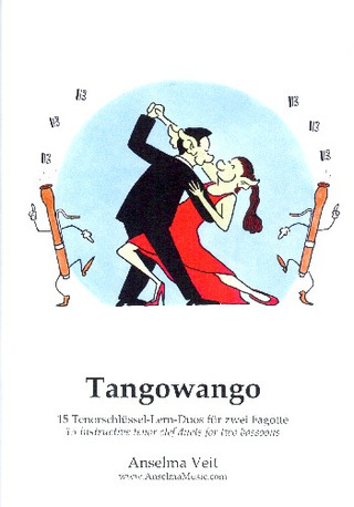 Anselma Veit - Tangowango für 2 Fagotte Spielpartitur