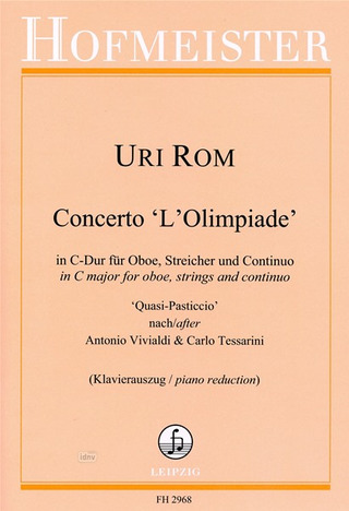 Uri Rom - Concerto 'L'Olimpiade'