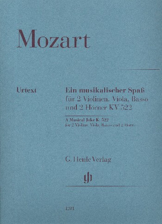 Wolfgang Amadeus Mozart - A Musical Joke K. 522 (Parts)