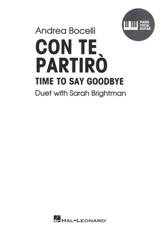 Andrea Bocelli et al.: Con te partirò (Time to say goodbye)