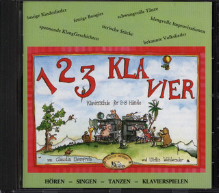 Claudia Ehrenpreis y otros. - 1 2 3 Klavier – CD zu Heft 1 und 2