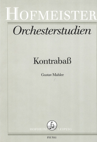 Gustav Mahler: Orchesterstudien für Kontrabaß: Gustav Mahler
