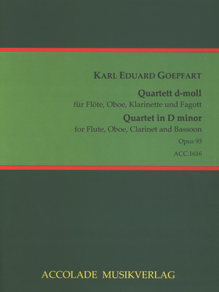 Karl Goepfart: Quartett d-Moll op. 93
