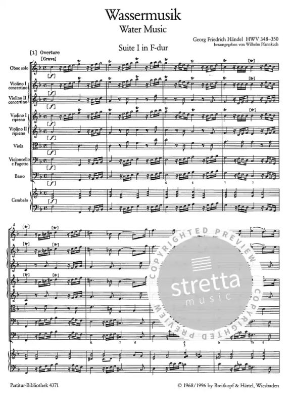 Georg Friedrich Händel: Water Music HWV 348-350 (2)