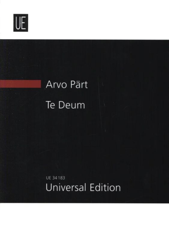 Te Deum von Arvo Pärt | im Stretta Noten Shop kaufen
