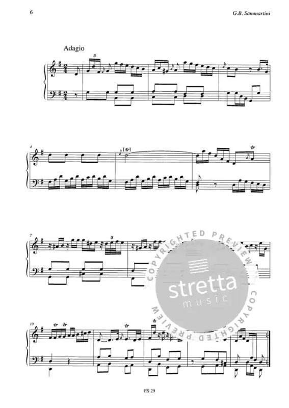 Giovanni Battista Sammartini: Sonaten 1 (2)