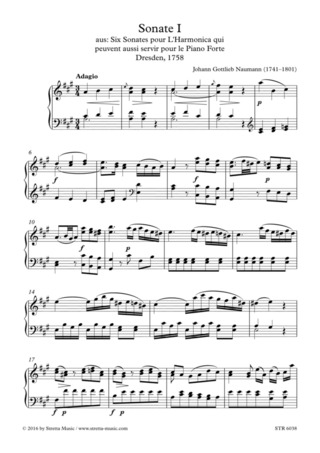 Johann Gottlieb Naumann - Sonate I