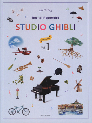 Studio Ghibli Recital Repertoire 1 – Intermediate partituras