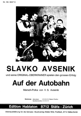 Slavko Avsenik - Auf Der Autobahn