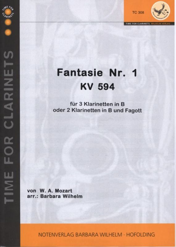 Wolfgang Amadeus Mozart - Fantasie Nr. 1 KV 594
