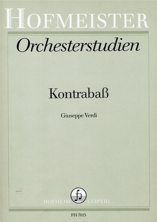 Giuseppe Verdi: Orchesterstudien für Kontrabaß: Giuseppe Verdi