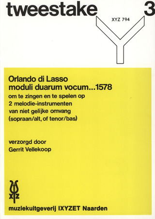 Orlando di Lasso - Moduli Duarum Vocum (1578)
