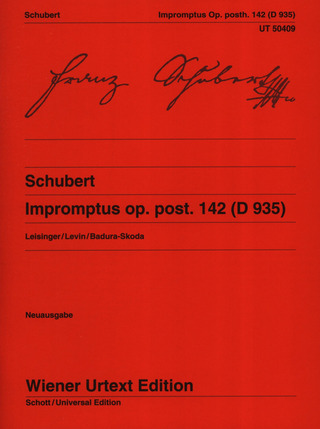 Franz Schubert - Impromptus op. posth. 142 (D 935)