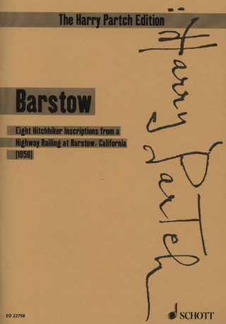 Harry Partch - Barstow