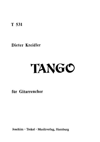 Dieter Kreidler: Tango