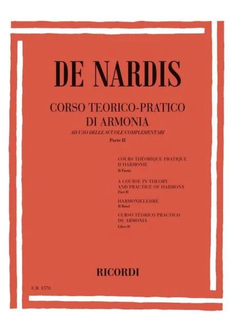 Camillo de Nardis - Corso Teorico-Pratico di Armonia 2