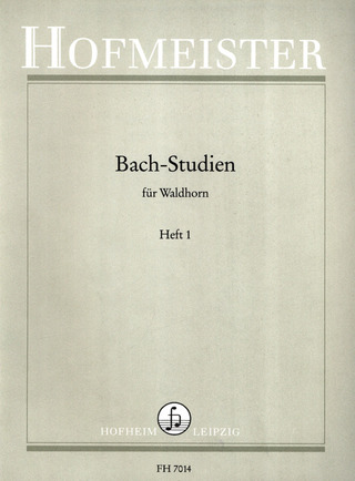 Johann Sebastian Bach - Bach-Studien für Waldhorn 1