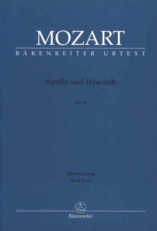 Wolfgang Amadeus Mozart - Apollo und Hyacinth