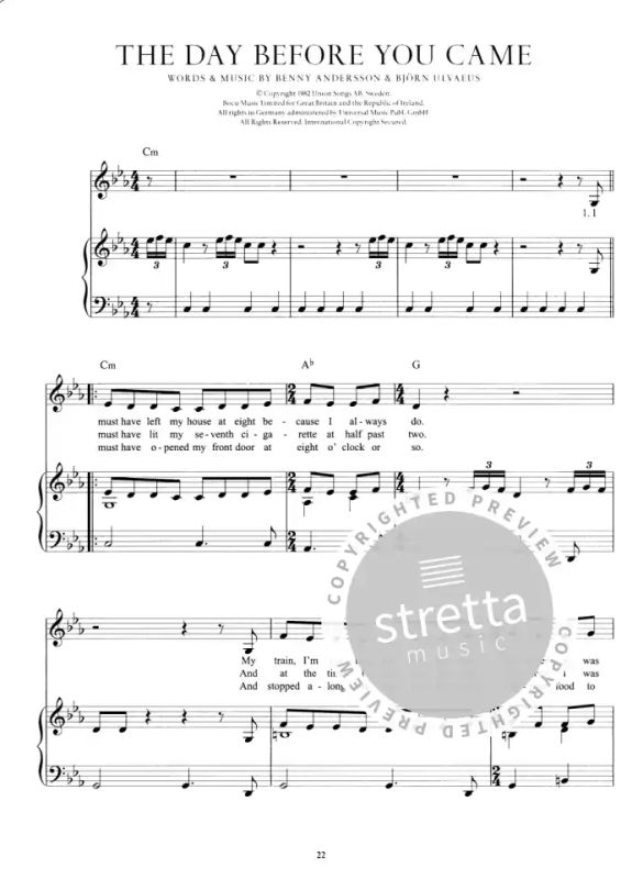 Legendary Piano: Abba from ABBA | buy now in the Stretta sheet 