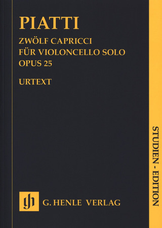Piatti, Alfred - 12 Capricci op. 25