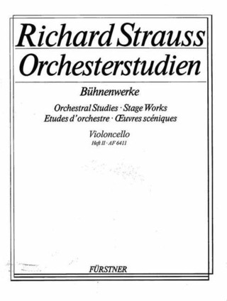 Richard Strauss - Orchestral Studies: Violoncello Band 2