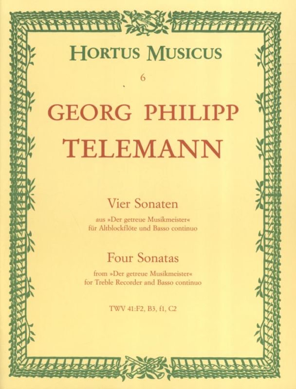 Georg Philipp Telemann - Four Sonatas