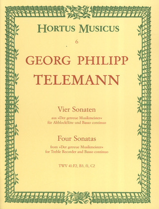 Georg Philipp Telemann - Vier Sonaten