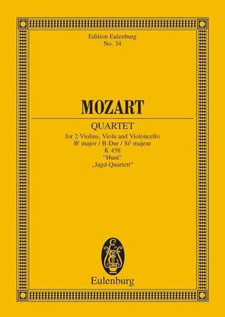 Wolfgang Amadeus Mozart - Streichquartett B-Dur