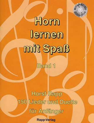 Horst Rapp - Horn lernen mit Spaß 1