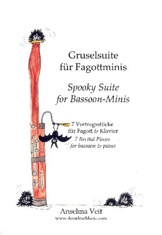 Anselma Veit - Gruselsuite für Fagottminis für Fagott und Klavier