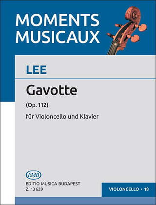 Sebastian Lee - Gavotte op. 112