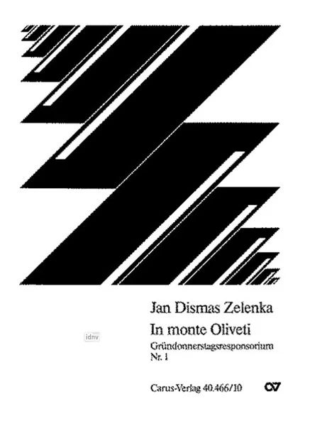 Jan Dismas Zelenka - In monte Oliveti d-Moll ZWV 55, 1 (1723)