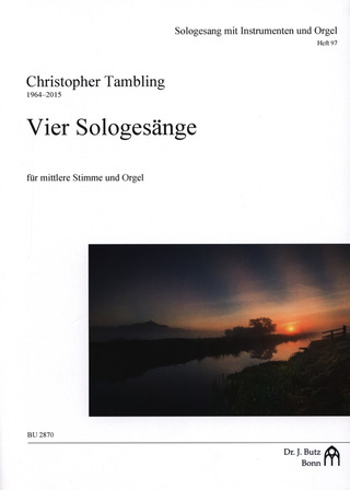 Christopher Tambling - Vier Sologesänge