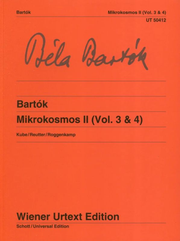 Béla Bartók - Mikrokosmos 2 (Hefte 3 & 4)