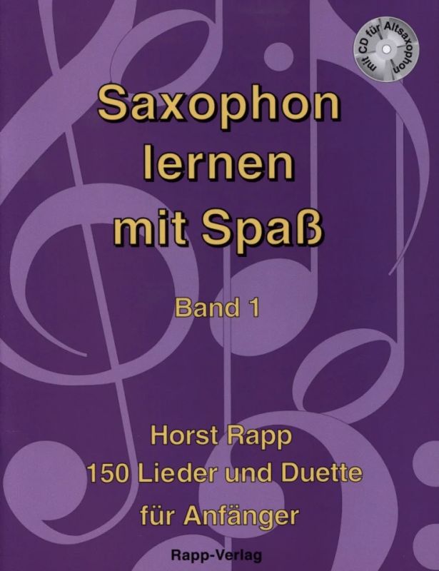 Horst Rapp - Saxophon lernen mit Spaß 1