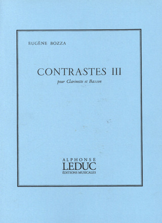 Eugène Bozza - Contrasts III