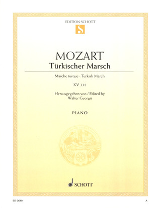 Wolfgang Amadeus Mozart - Turkish March KV 331