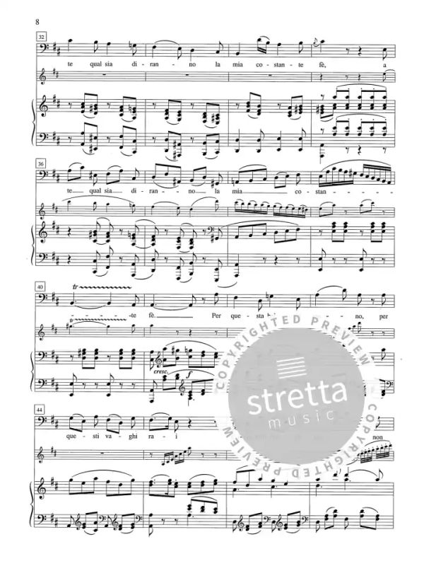 Per Questa Bella Mano From Wolfgang Amadeus Mozart Buy Now In Stretta Sheet Music Shop