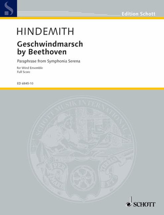 Paul Hindemith - Geschwindmarsch by Beethoven