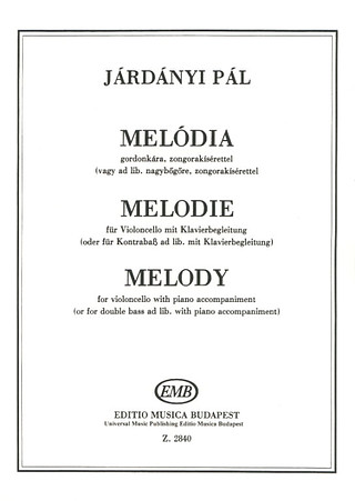Pál Járdányi - Melody